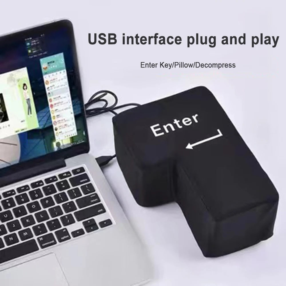 SmashKey™ USB-Connected Enter Pillow