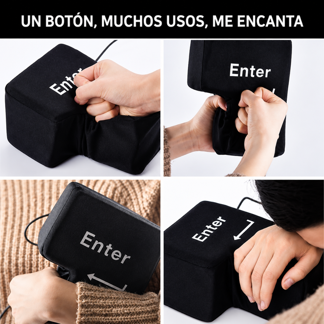 BOTÓN ENTER GIGANTE ANTI-ESTRÉS